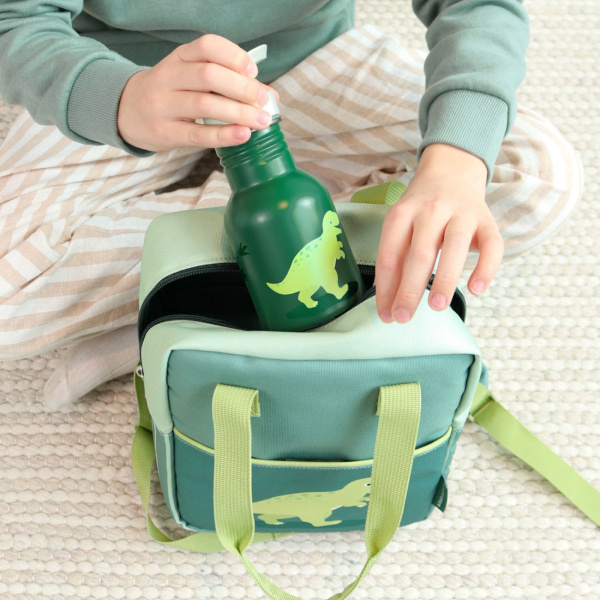 Gourde isotherme enfant compacte 350 ml dinosaures A little lovely company