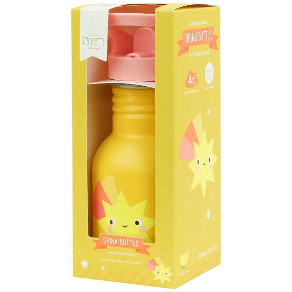 Gourde isotherme enfant compacte 350 ml étoile A little lovely company