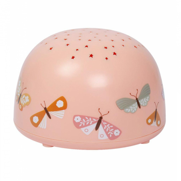 Veilleuse projecteur d'étoiles papillons A little lovely company