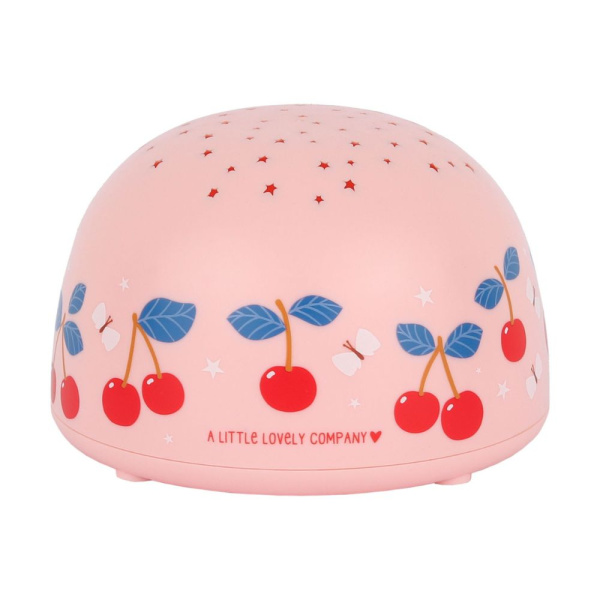 Veilleuse projecteur d’étoiles enfant cerises A little lovely company