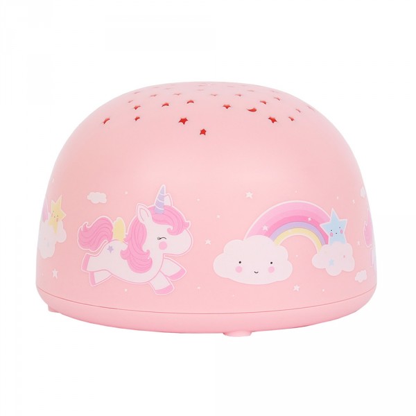 Veilleuse projecteur d'étoiles licorne A little lovely company