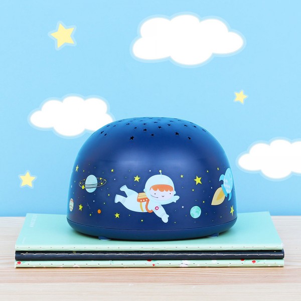 Veilleuse projecteur d'étoiles espace A little lovely company