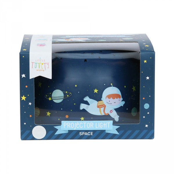 Veilleuse projecteur d'étoiles espace A little lovely company