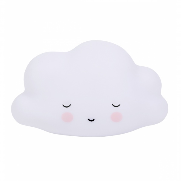 Petite veilleuse nuage blanc endormi A little lovely company