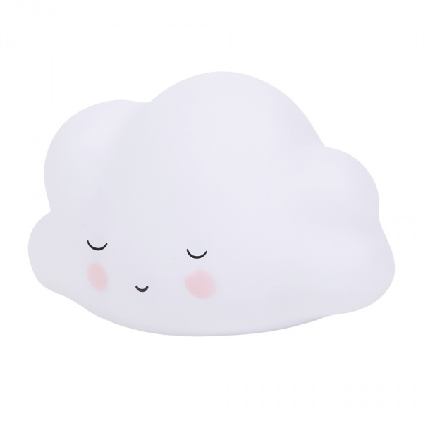 Petite veilleuse nuage blanc endormi A little lovely company