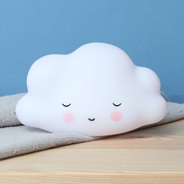 Petite veilleuse nuage blanc endormi A little lovely company