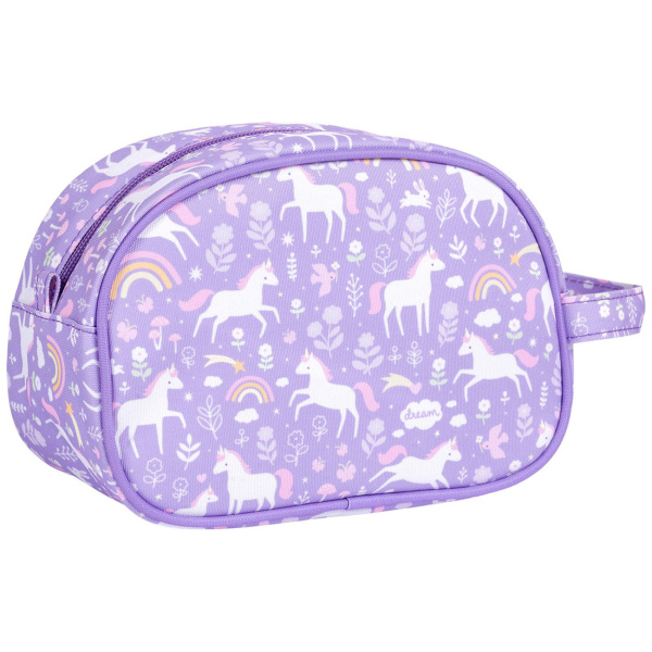 Trousse de toilette enfant rêves de licorne A little lovely company