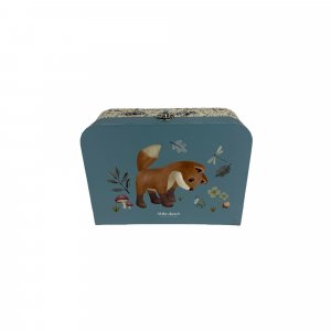 Les imparfaits - lot de 2 valisettes fsc - forest friends Little dutch