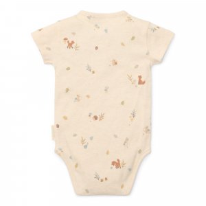 Body à manches courtes - forest nature - naissance Little dutch