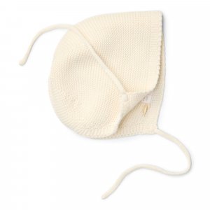 Bonnet en tricot - off white - 3-6 mois Little dutch