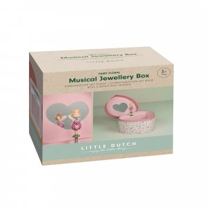 Boîte à bijoux musicale - coeur Little dutch