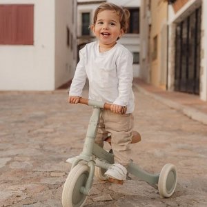 Trottinette 3 roues - green leaf Little dutch