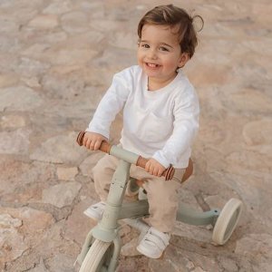 Trottinette 3 roues - green leaf Little dutch