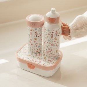 Gourde enfant campus 300 ml - flowers & butterflies Little dutch