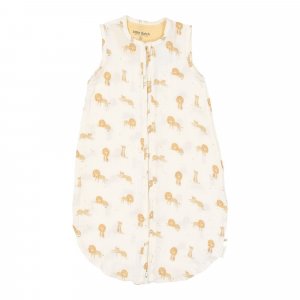 Gigoteuse été en gaze de coton - safari leo - 70 cm Little dutch