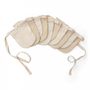 Guirlande avec fanions - pure soft beige Little dutch