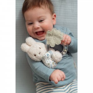 Anneau hochet miffy - lucky leaves Little dutch