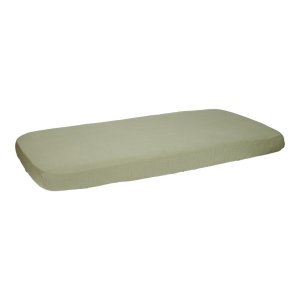 Drap-housse - pure olive - 70 x 140/150 cm Little dutch