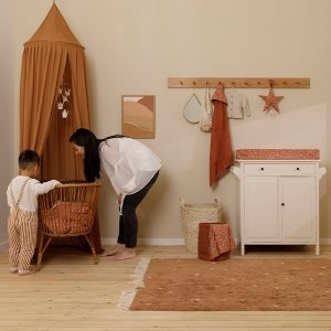 Ciel de lit bébé pure 240 cm rust Little dutch
