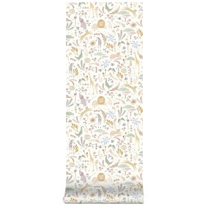 Papier peint intissé - safari wonders - 52 cm x 10 m Little dutch
