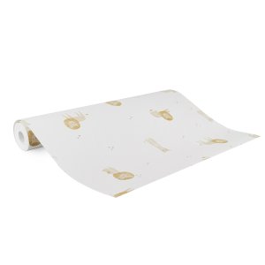 Papier peint intissé - safari leo - 52 cm x 10 m Little dutch