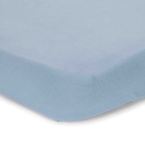 Drap-housse - pure denim blue - 70 x 140/150 cm Little dutch