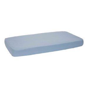 Drap-housse - pure denim blue - 70 x 140/150 cm Little dutch