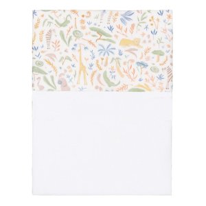 Drap de berceau - safari wonders - 70 x 100 cm Little dutch