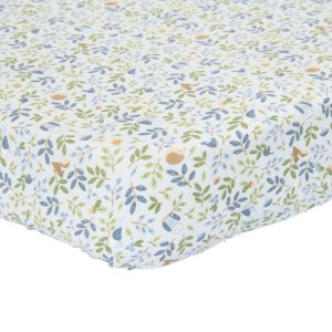 Drap housse lit bébé - forest adventure 60 x 120 cm Little dutch