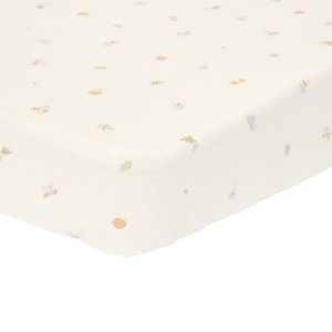 Drap-housse berceau - forest treasures - 40 x 80 cm Little dutch