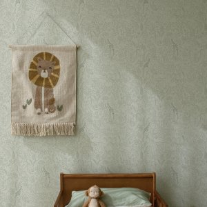 Papier peint intissé - safari dreams sage - 52 cm x 10 m Little dutch