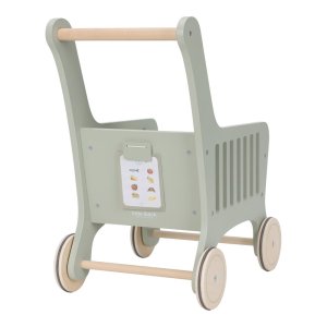 Chariot de courses en bois fsc Little dutch