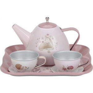 Valise service à thé - fairy garden Little dutch