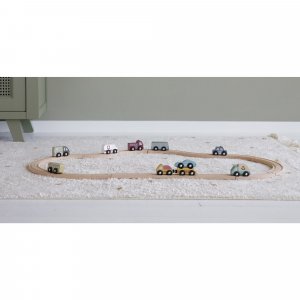 Circuit train en bois - extension 9 véhicules Little dutch