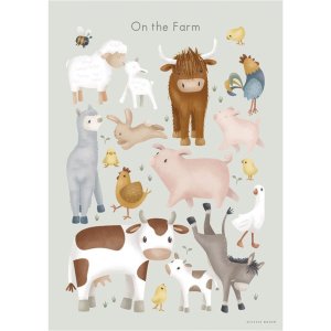 Poster a3 - little farm Little dutch