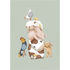 Poster a3 - little farm Little dutch