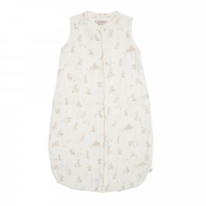 Gigoteuse d'été en gaze de coton - baby bunny - 70 cm Little dutch