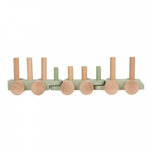 Train à blocs en bois - safari friends Little dutch