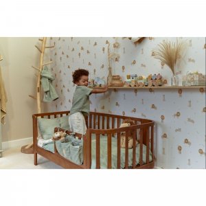 Train à blocs en bois - safari friends Little dutch