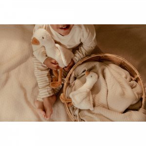 Peluche oie - newborn - 25 cm Little dutch