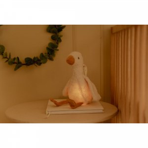 Peluche musicale et lumineuse oie - newborn Little dutch
