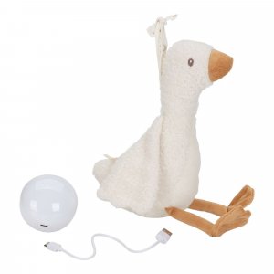 Peluche musicale et lumineuse oie - newborn Little dutch