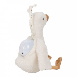 Peluche musicale et lumineuse oie - newborn Little dutch