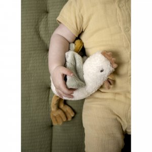 Peluche poule - little farm - 17 cm Little dutch