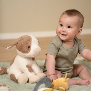 Peluche vache - little farm -25 cm Little dutch