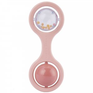 Hochet balle - rose Little dutch