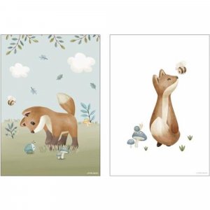 Poster a3 - forest friends Little dutch