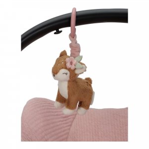 Peluche vibrante faon fairy garden Little dutch