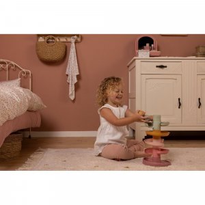 Tour en spirale rose Little dutch