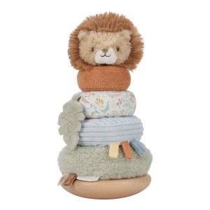 Lion à empiler doudou et bois - safari friends Little dutch